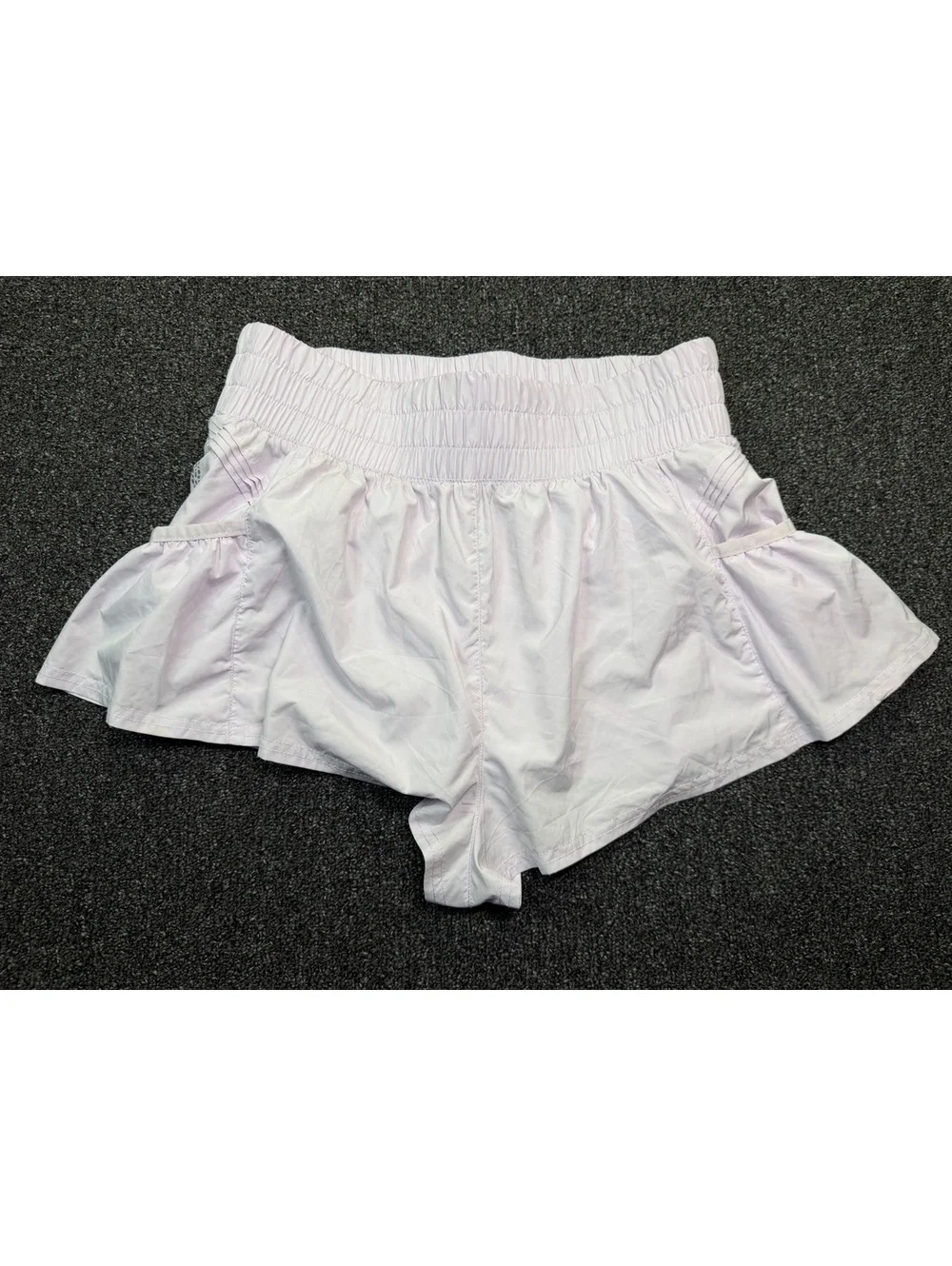 Free People Light Purple Athletic stretchy Shorts medium